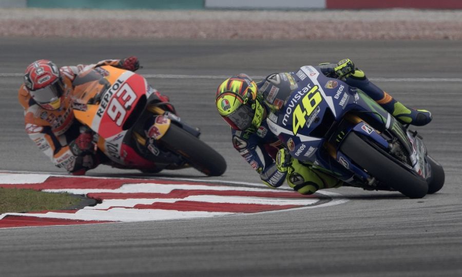 Márquez Rossi MotoGP 2015
