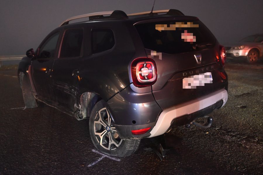 Beim Unfall entstand Sachschaden.