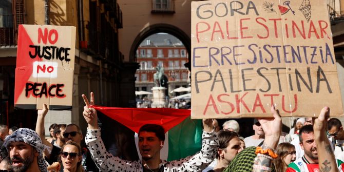 Spanien Demonstration