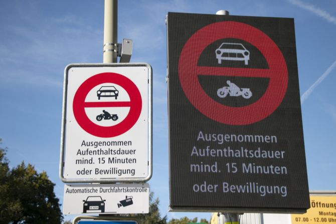 automatische Durchfahrtskontrolle Birsfelden Bussen