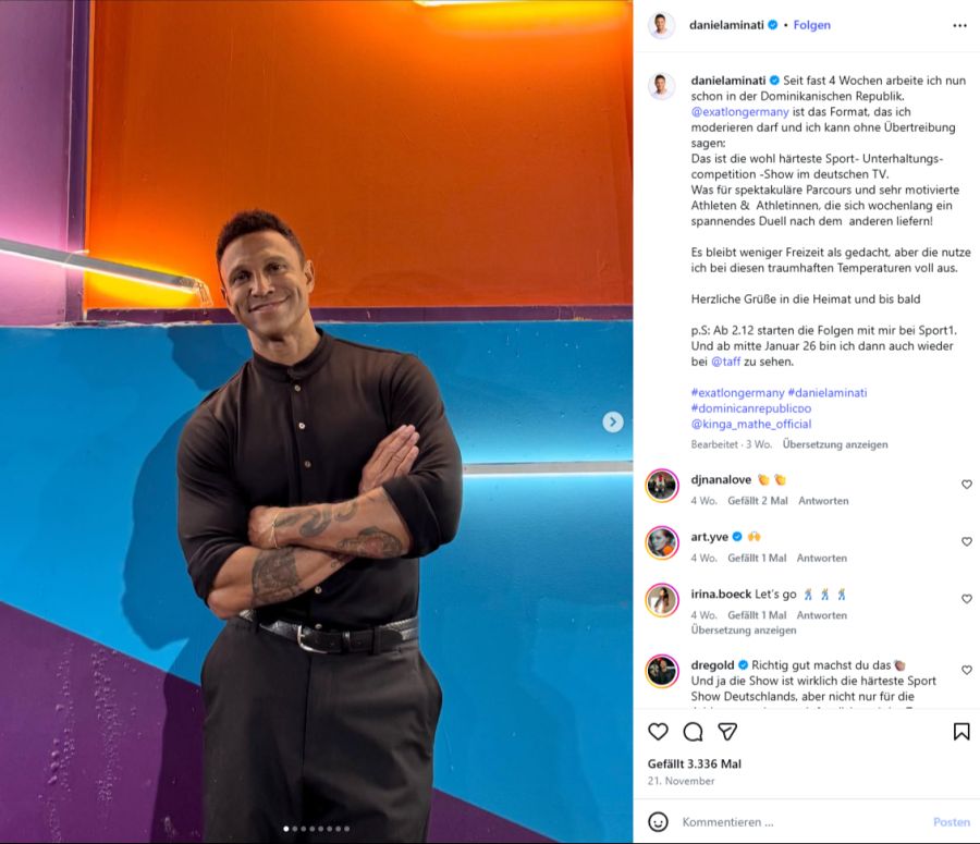 Für den Moderator kam der Schritt «völlig überraschend».