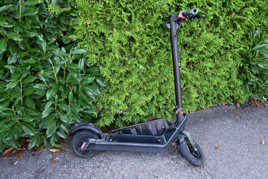 Der E-Scooter-Fahrer war fahrunfähig.