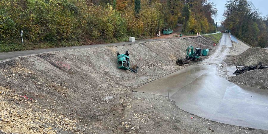 Unfall Baustelle Auenstein