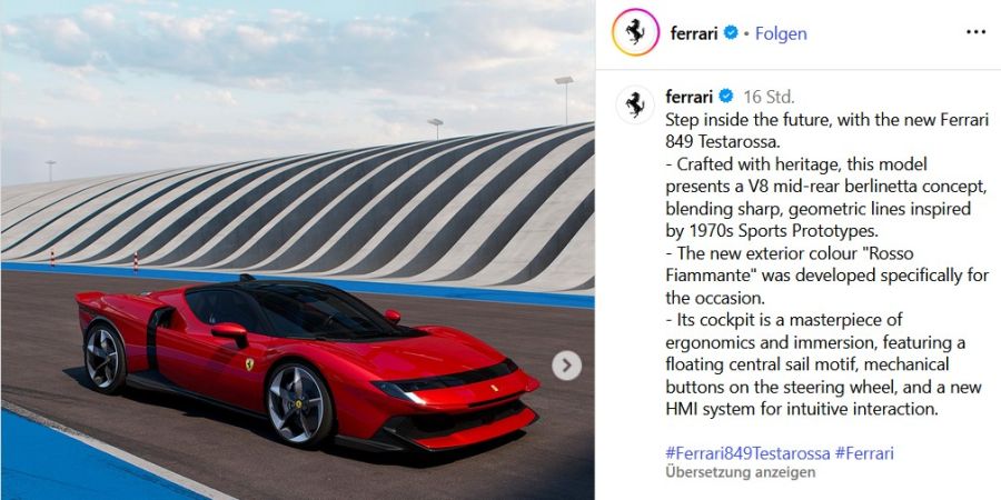 ferrari 849 testarossa