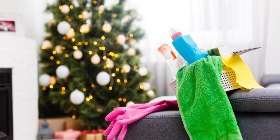 Putzmittel, Weihnachtsbaum