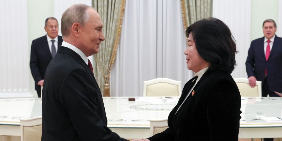 Empfang in Moskau