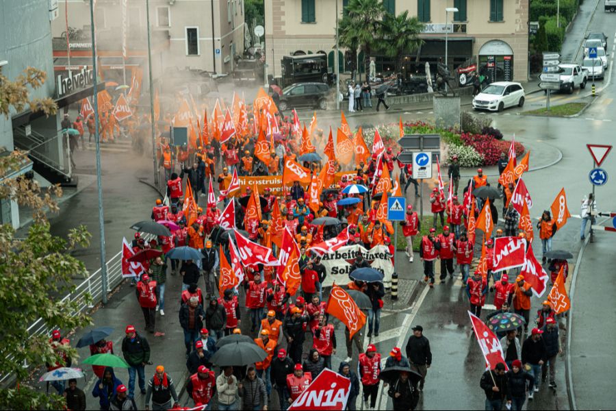 ... oder hier in Bellinzona.