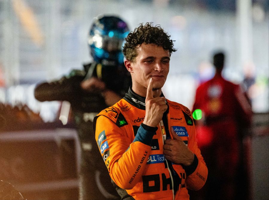 Lando Norris McLaren Singapur