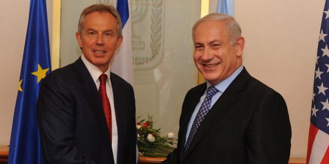 Tony Blair Benjamin Netanjahu
