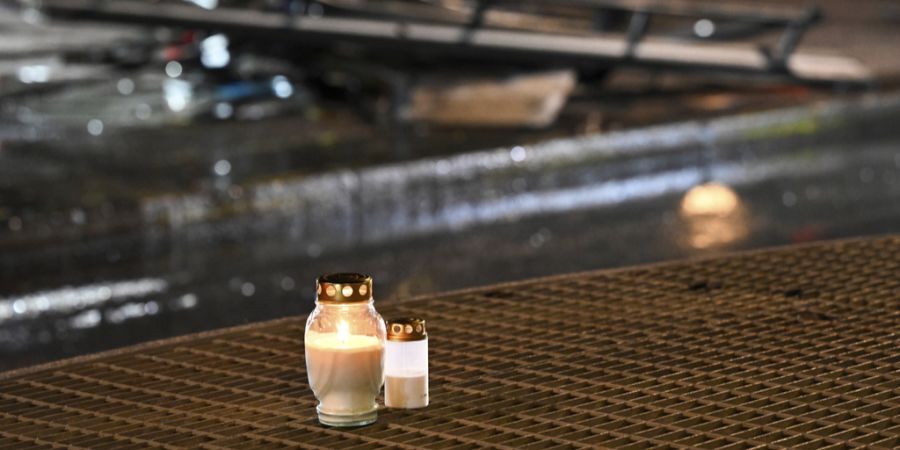 Kerzen Stockholm Busunglück