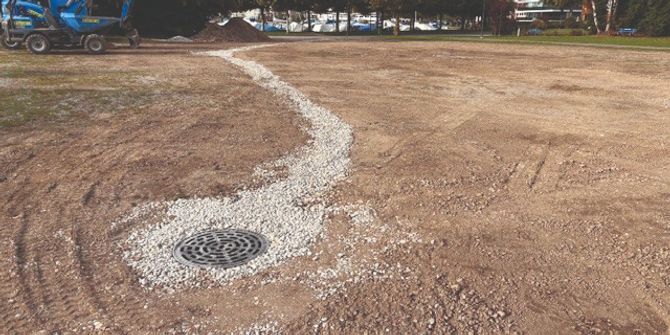 Entwässerungsschacht