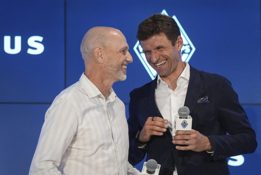 Mit seinem neuen Coach Jesper Soerensen versteht sich Müller auf Anhieb blendend.