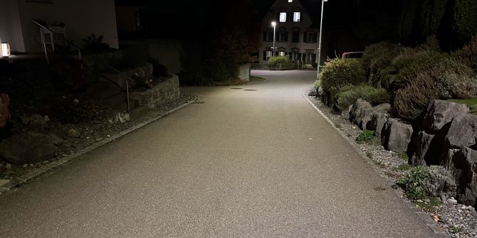 Unfallstelle Andwil