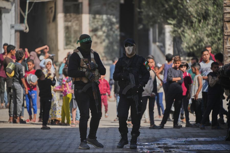 Um die Ordnungsmacht in Gaza zu bleiben, ist die Hamas auf ihre Waffen angewiesen.