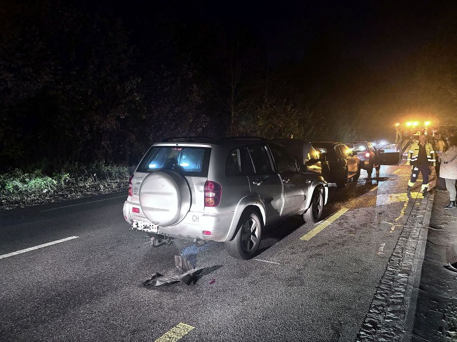 Auffahrkollision verletzte