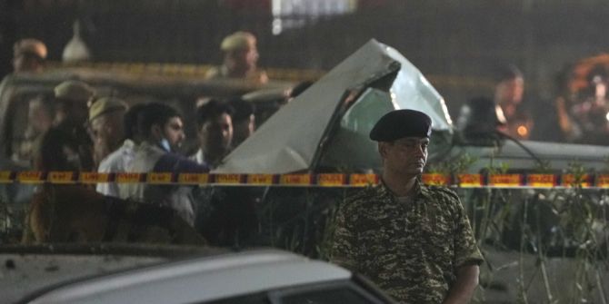 Auto-Explosion Indien