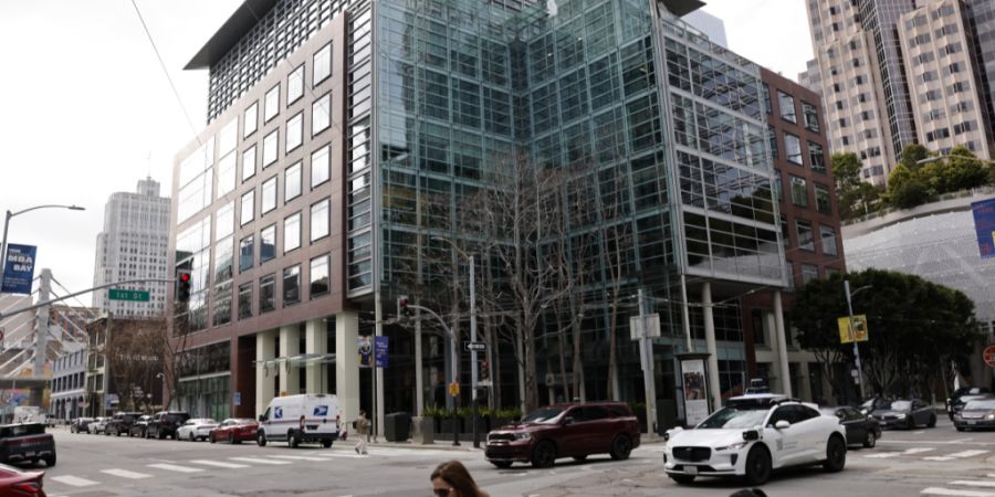 Der Anthropic-Hauptsitz in San Francisco. (Archivbild)