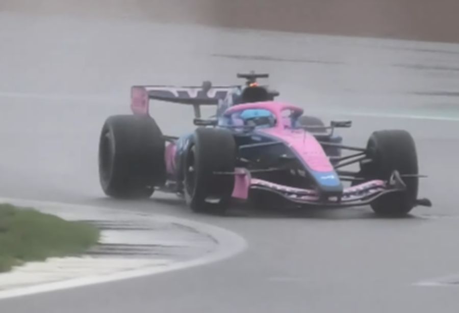 Alpine A526 Silverstone Shakedown