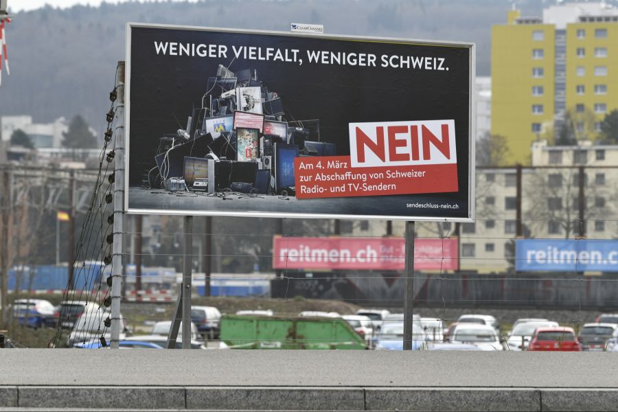 Bei der No-Billag-Initiative 2018 war die Stimmbeteiligung rund zwei Wochen vor dem Abstimmungssonntag mit knapp 15 Prozent zwei Prozent höher.