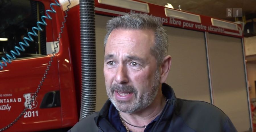 Feuerwehrkommandant David Vocat weiss nicht, ob er weiterarbeiten kann.