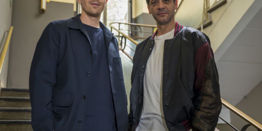 Ferdinand Hofer (links) und Carlo Ljubek wurden bei einer Sicherheitskontrolle fast abgeführt, wie sie erzählen. (Archivbild)