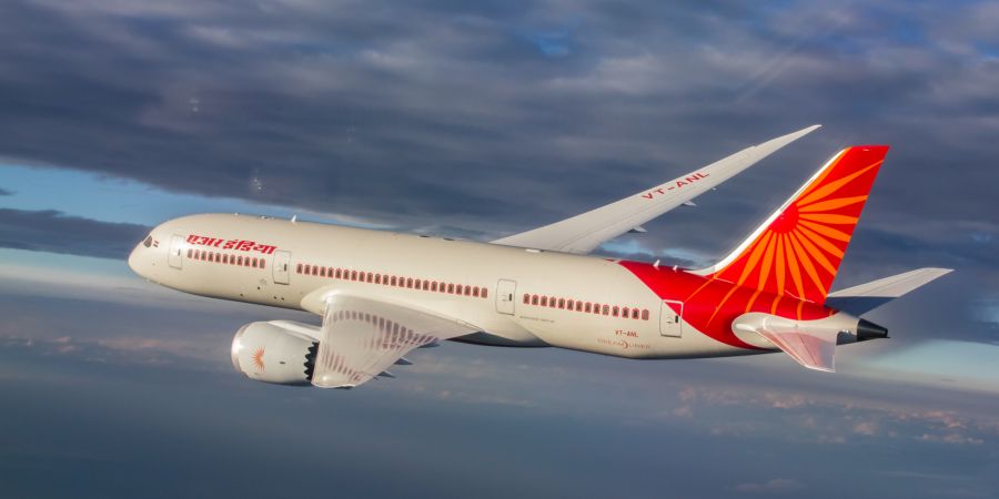 Air India Flugzeug