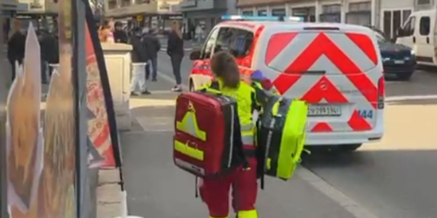 Juwelier Luzern verletzt