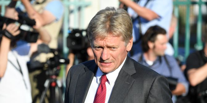 Kremlsprecher Dmitri Peskow