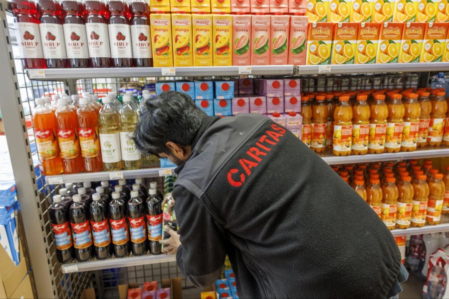 Die Caritas-Märkte haben im vergangenen Jahr so viele Waren verkauft wie noch nie. (Archivbild)