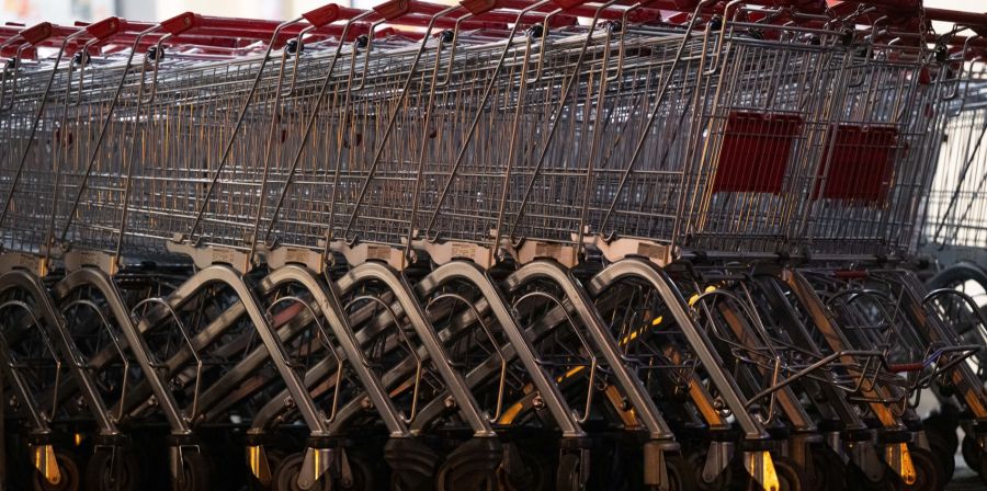 Einkaufswagen Supermarkt