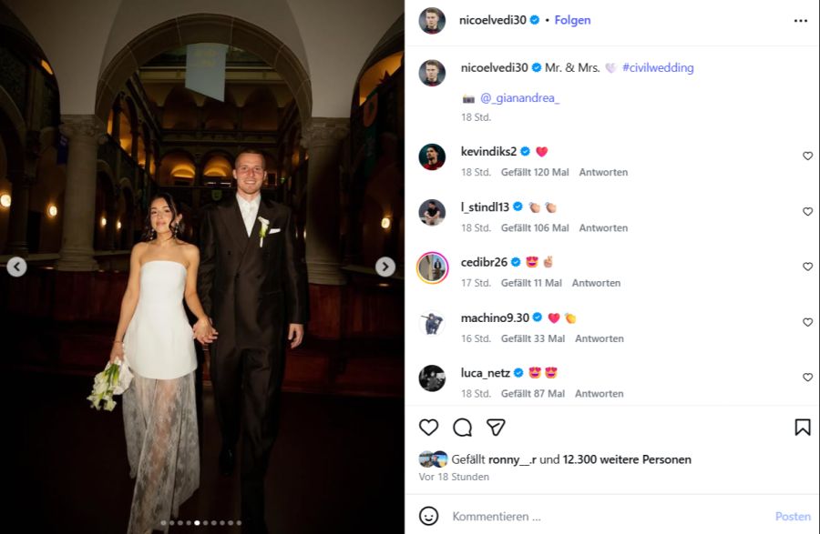 Seit rund zehn Jahren sind sie bereits ein Paar.