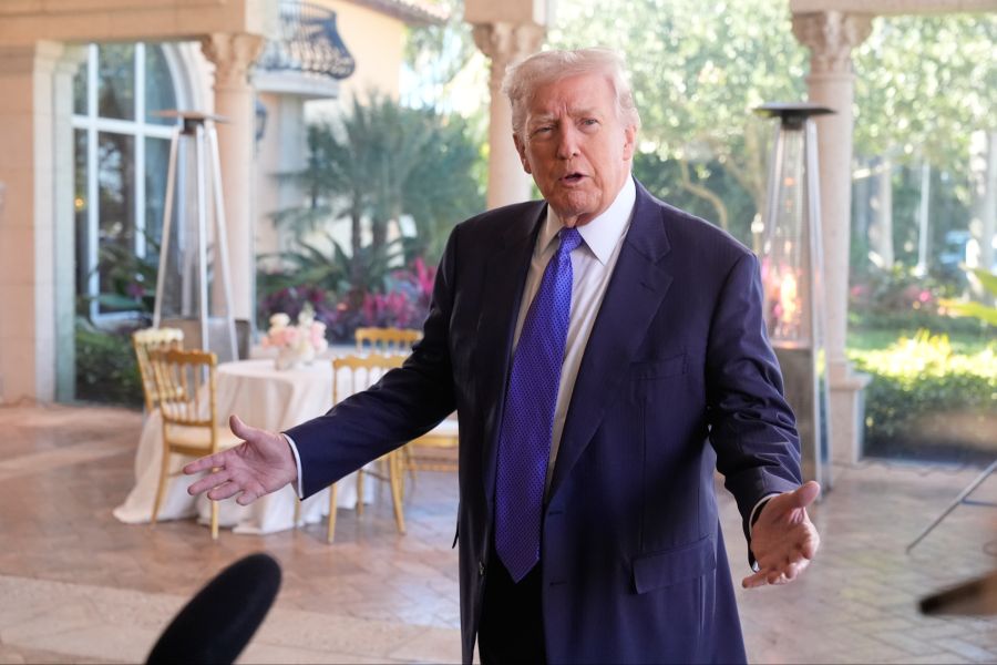 Für eine Lokalwahl an seinem Wohnort Mar-a-Lago in Palm Beach (Florida) macht der Republikaner aber offenbar eine Ausnahme.