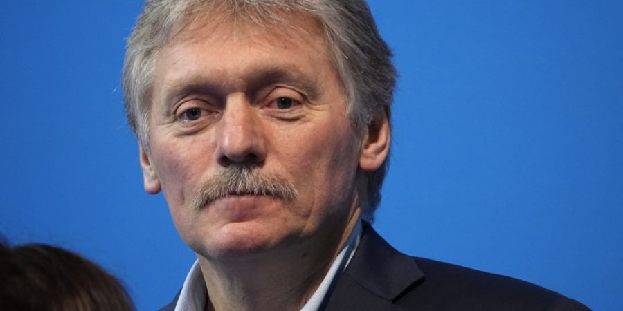 ARCHIV - Kreml-Sprecher Dmitri Peskow. Foto: Alexander Zemlianichenko/AP/dpa (Archivbild)