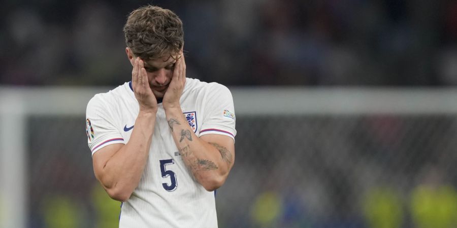 John Stones verliert mit England den Final der EM 2024.