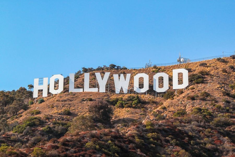 Das Hollywood Sign in Los Angeles