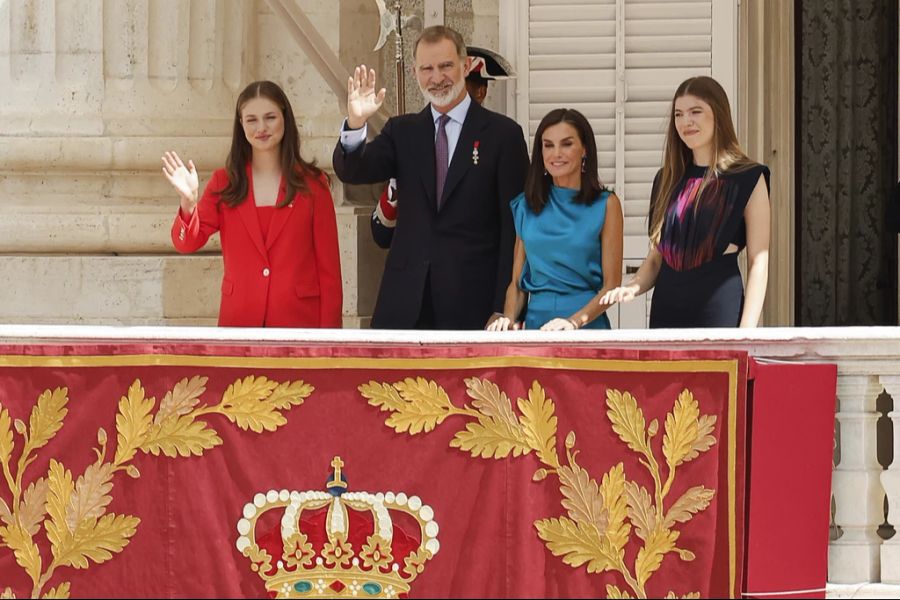 Die spanischen Royals lassen sich von der Gerüchteküche nicht beirren.