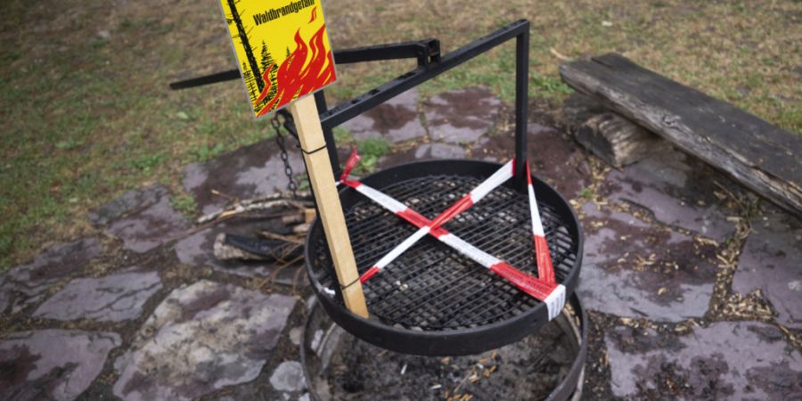 In den Kantonen Basel-Stadt und Basel-Landschaft herrscht höchste Waldbrandgefahr. (Symbolbild)