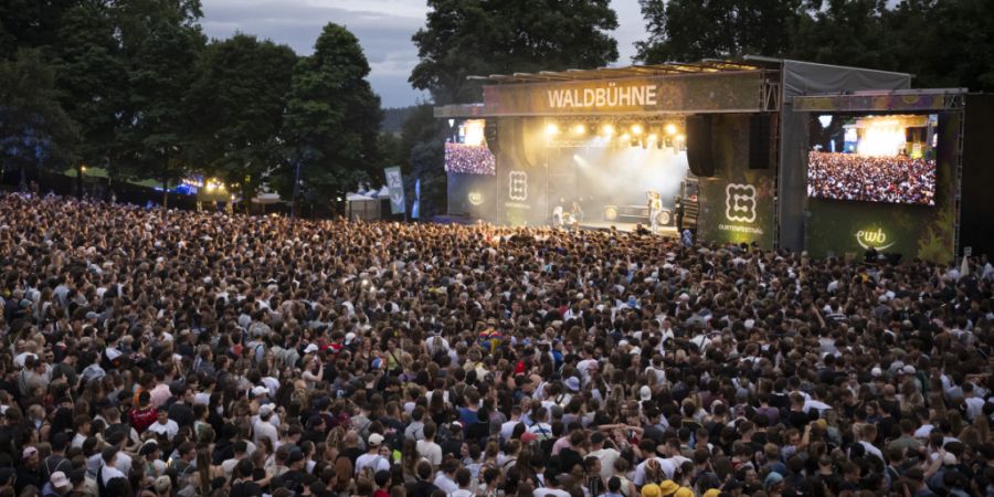 In diesem Jahr beträgt die Kapazität pro Tag auf dem Gurten 27'000 Besuchende. (Archivbild)