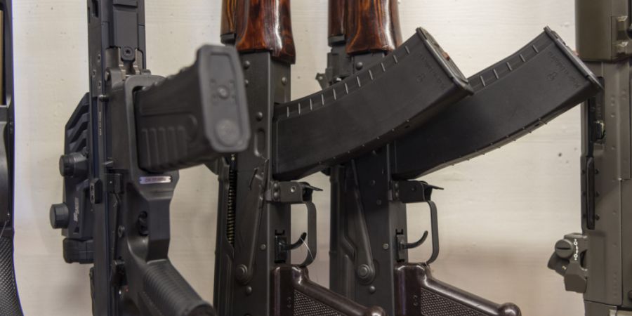 Waffen wurden beim Einbruchsversuch keine entwendet. (Symbolbild)