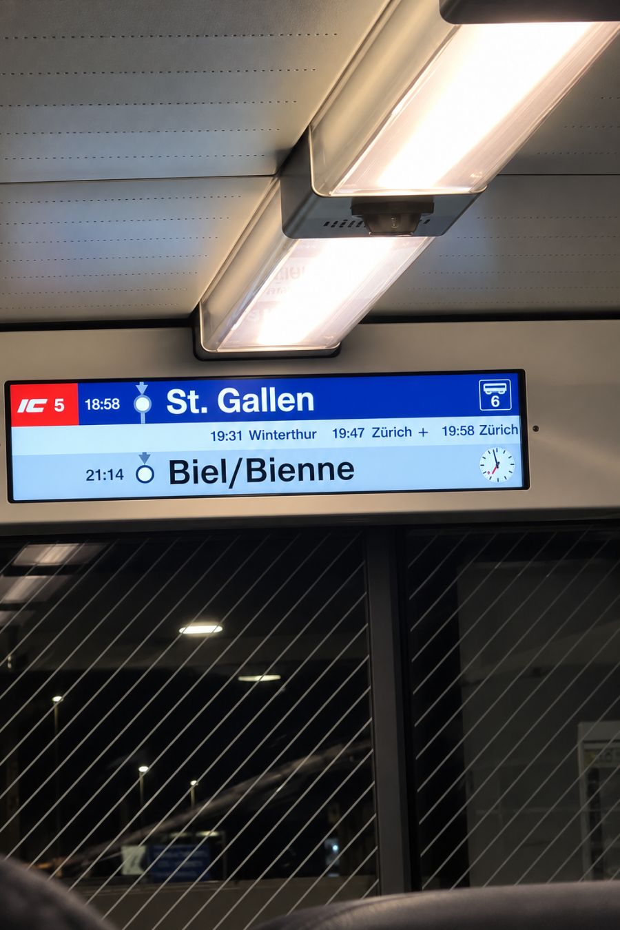 Zug IC5 St. Gallen