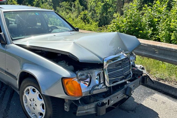 Sachschaden nach Unfall
