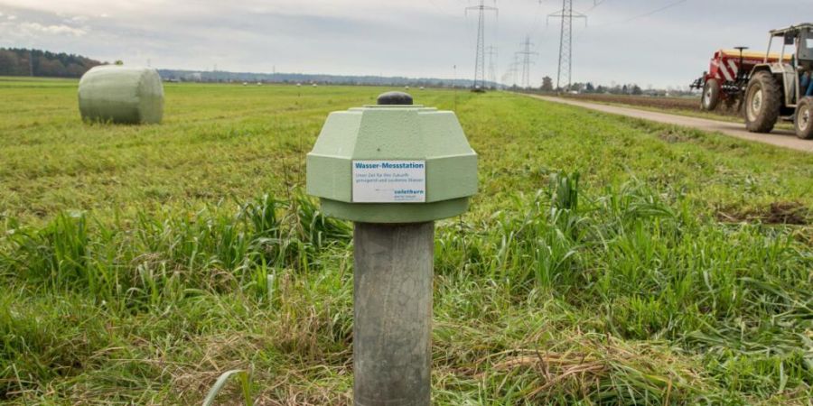 So sieht eine Wassermessstation aus. Diese befindet sich im Bezirk Gäu. (Archivbild)