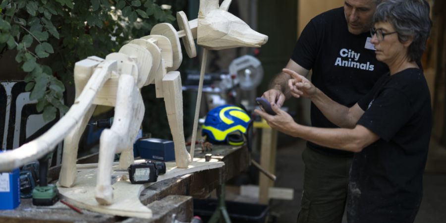 Alle City Animals werden in Handarbeit hergestellt.