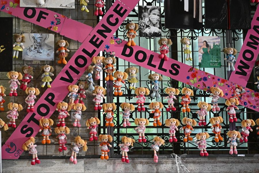 Wall of Dolls