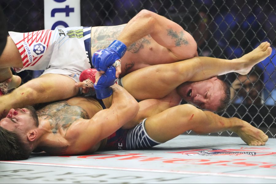 Der US-Präsident gilt als Fan der Mixed Martial Arts – einem oft blutigen Kampfsport, der Techniken vereint unter anderem aus dem Boxen, Ringen, Kickboxen, Karate und Jiu Jitsu.