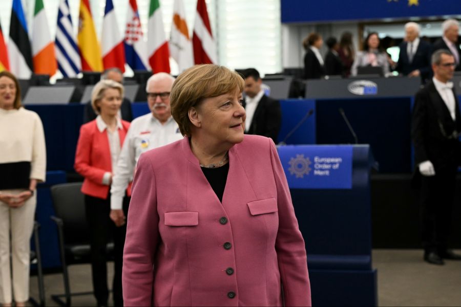 Angela Merkel wird als mögliche Vermittlerin im Ukraine-Krieg gehandelt.