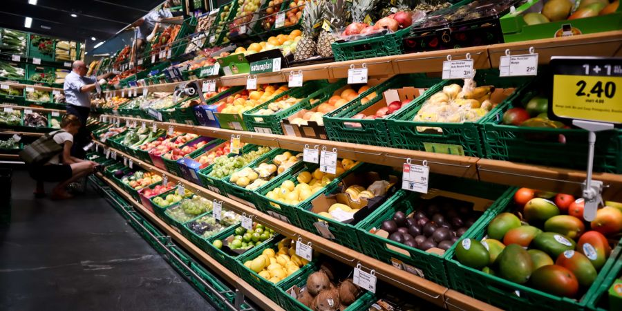 Supermarkt Schweiz Essen Ernährung