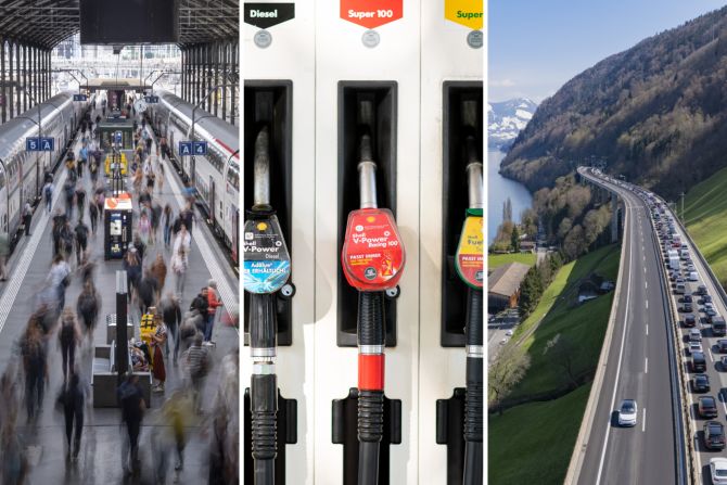 Treibstoffpreise Umsteigen