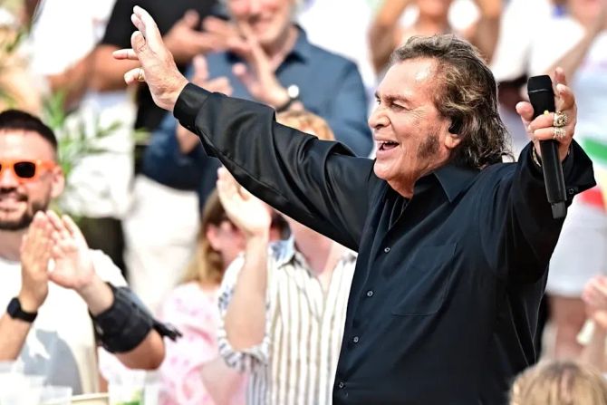 «ZDF-Fernsehgarten» Engelbert Humperdinck