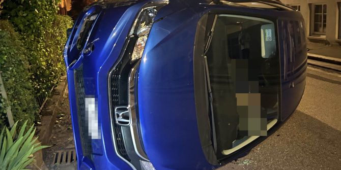 Unfall zeiningen